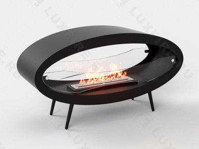 Напольный биокамин Lux Fire "Эллипс" 1200