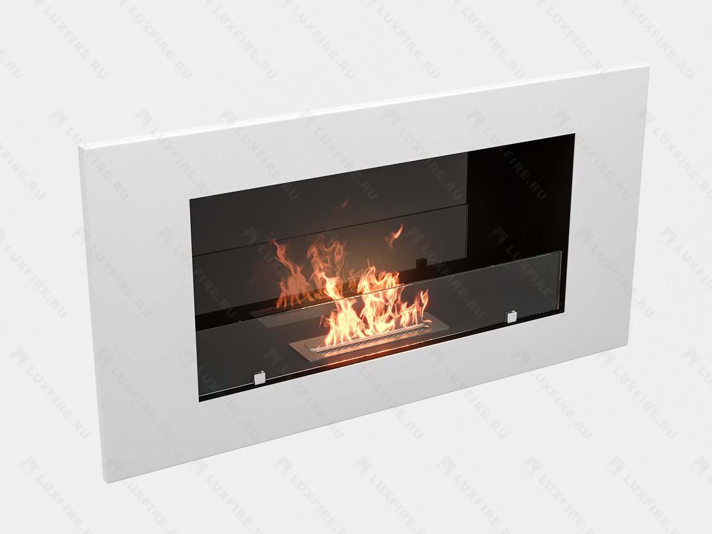 Настенный биокамин Lux Fire "Монро 1 Н" XS люкс со стемалитом