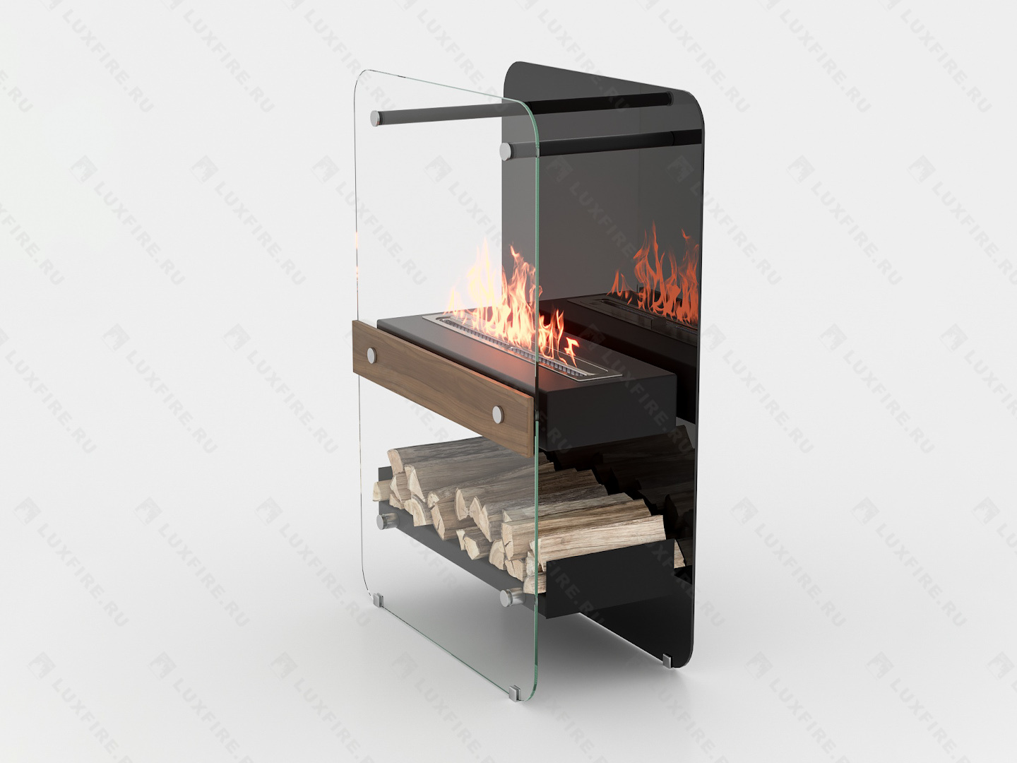 Напольный биокамин Lux Fire "Пятница W"
