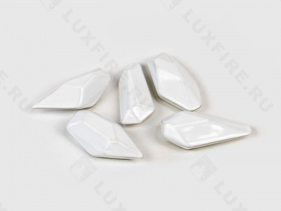 Набор керамических изделий "Кристалл S" (белый)