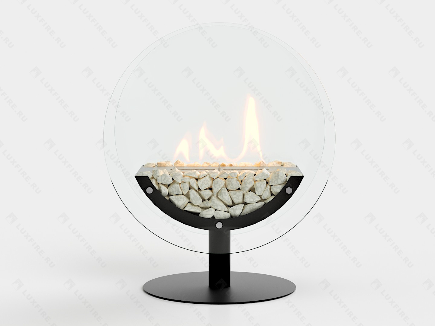 Напольный биокамин Lux Fire "Коллина"