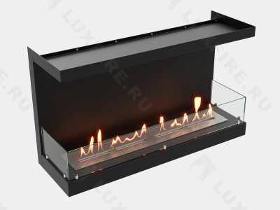 Встроенный биокамин Lux Fire Фронтальный 1100 М