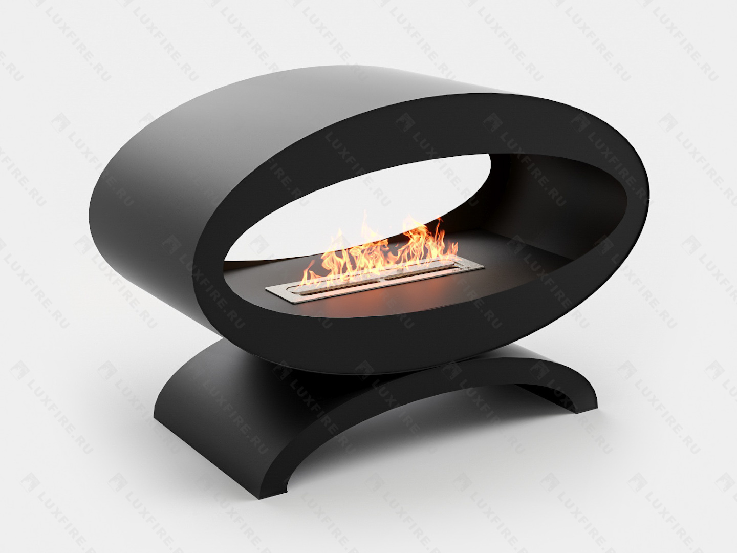 Напольный биокамин Lux Fire "Эклипс" 900