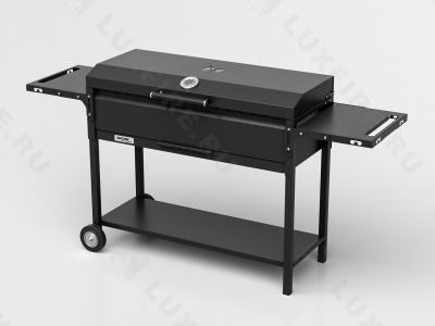 Гриль Пионер Драйв 900BBQ, 3 мм, на колесах (by Lux Fire)