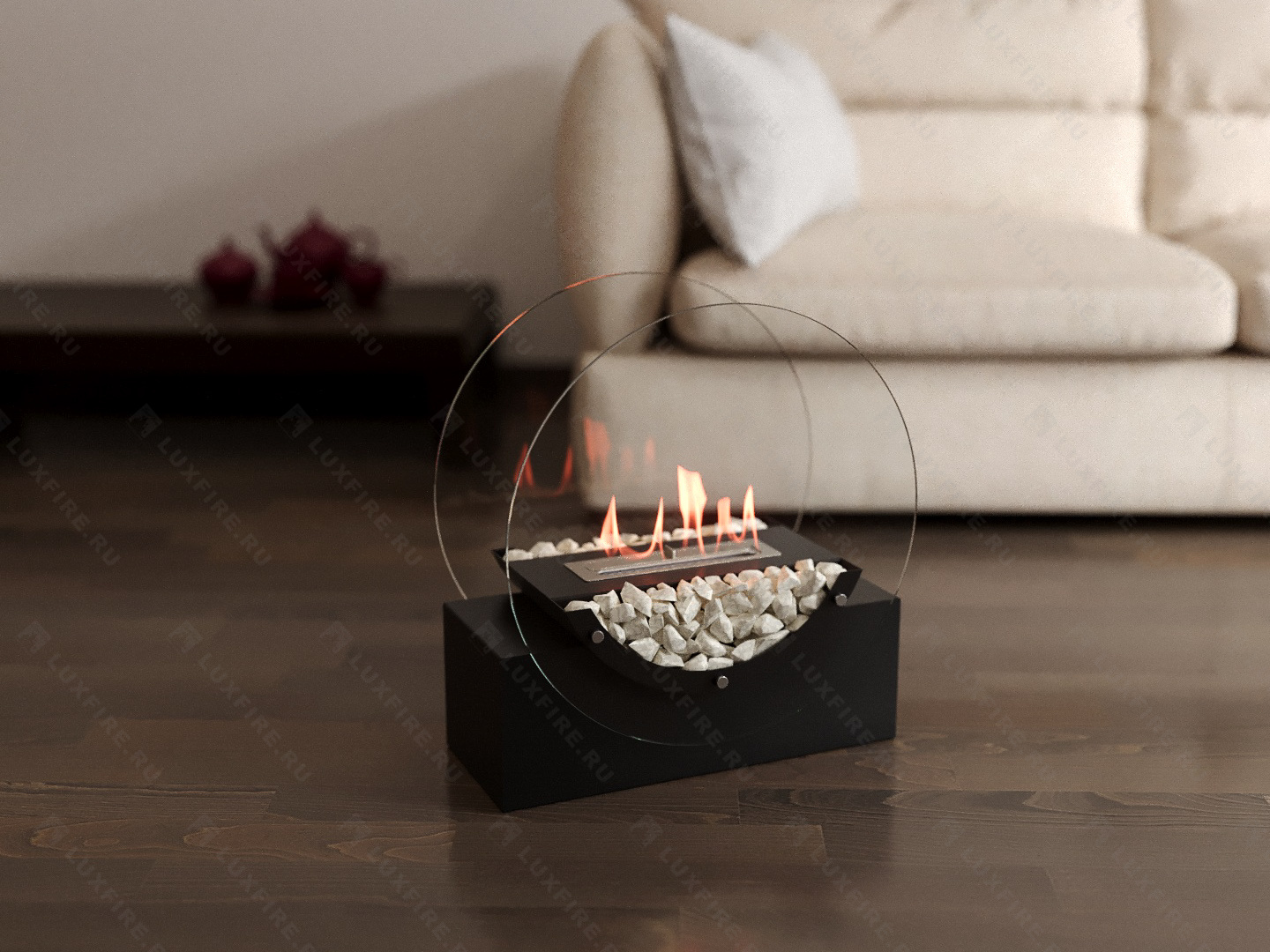Напольный биокамин Lux Fire "Лионель"