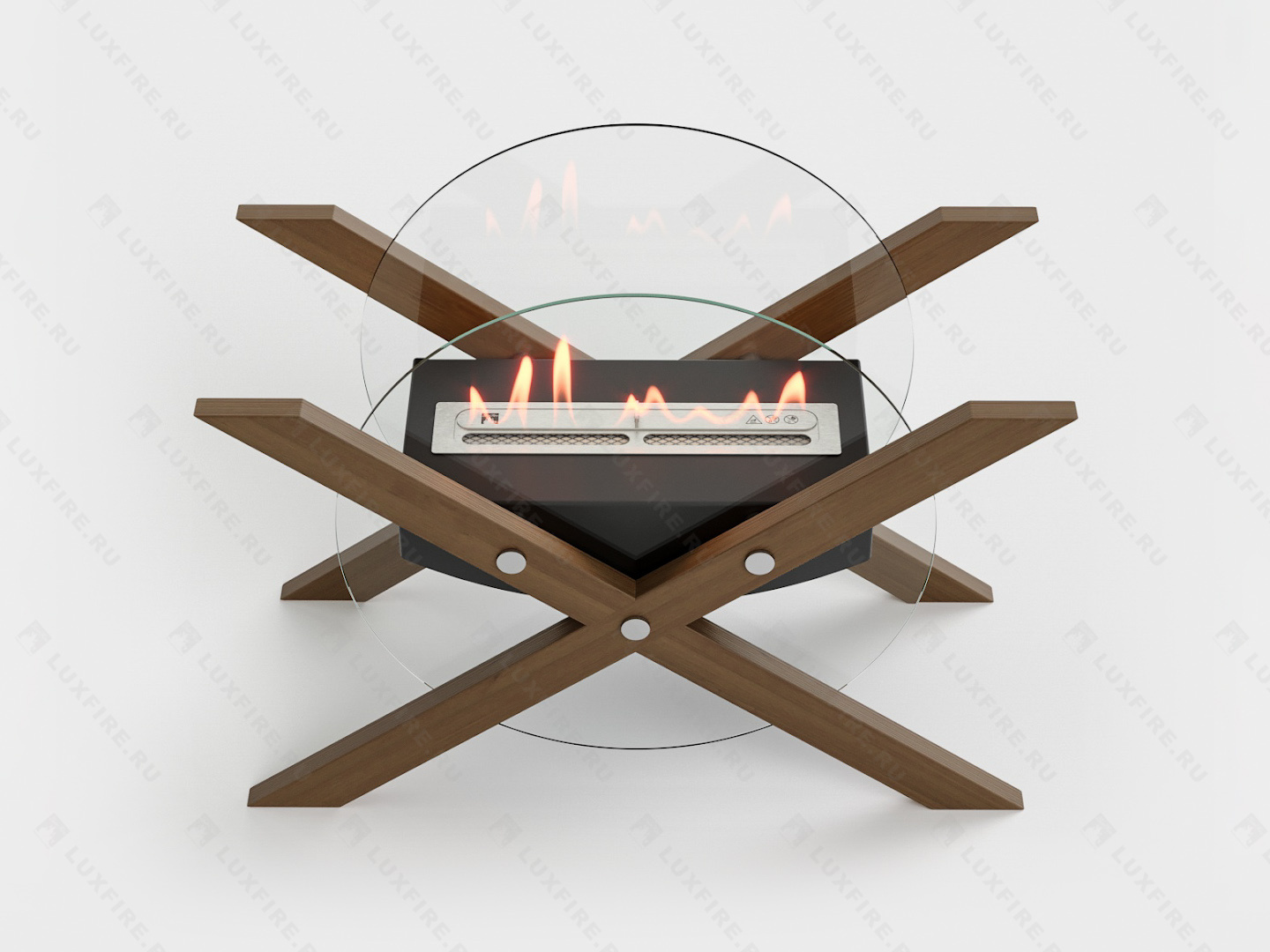 Напольный биокамин Lux Fire "Робинзон"