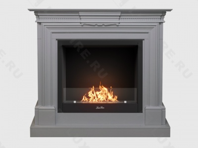 Каминокомплект Chelsea - Grey с биокамином Lux Fire "Фаер Бокс 1-26" Каминокомплект Chelsea - Grey с биокамином Lux Fire "Фаер Бокс 1-26"
