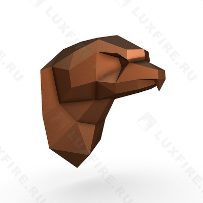 Фигура "Голова орла", геометрическая, 700х676х782 мм Фигура "Голова орла", геометрическая, 700х676х782 мм