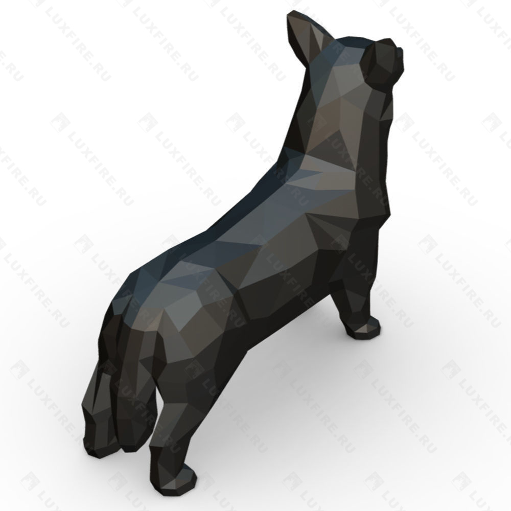 Фигура ростовая "Корги", геометрическая, 750х268х1016 мм