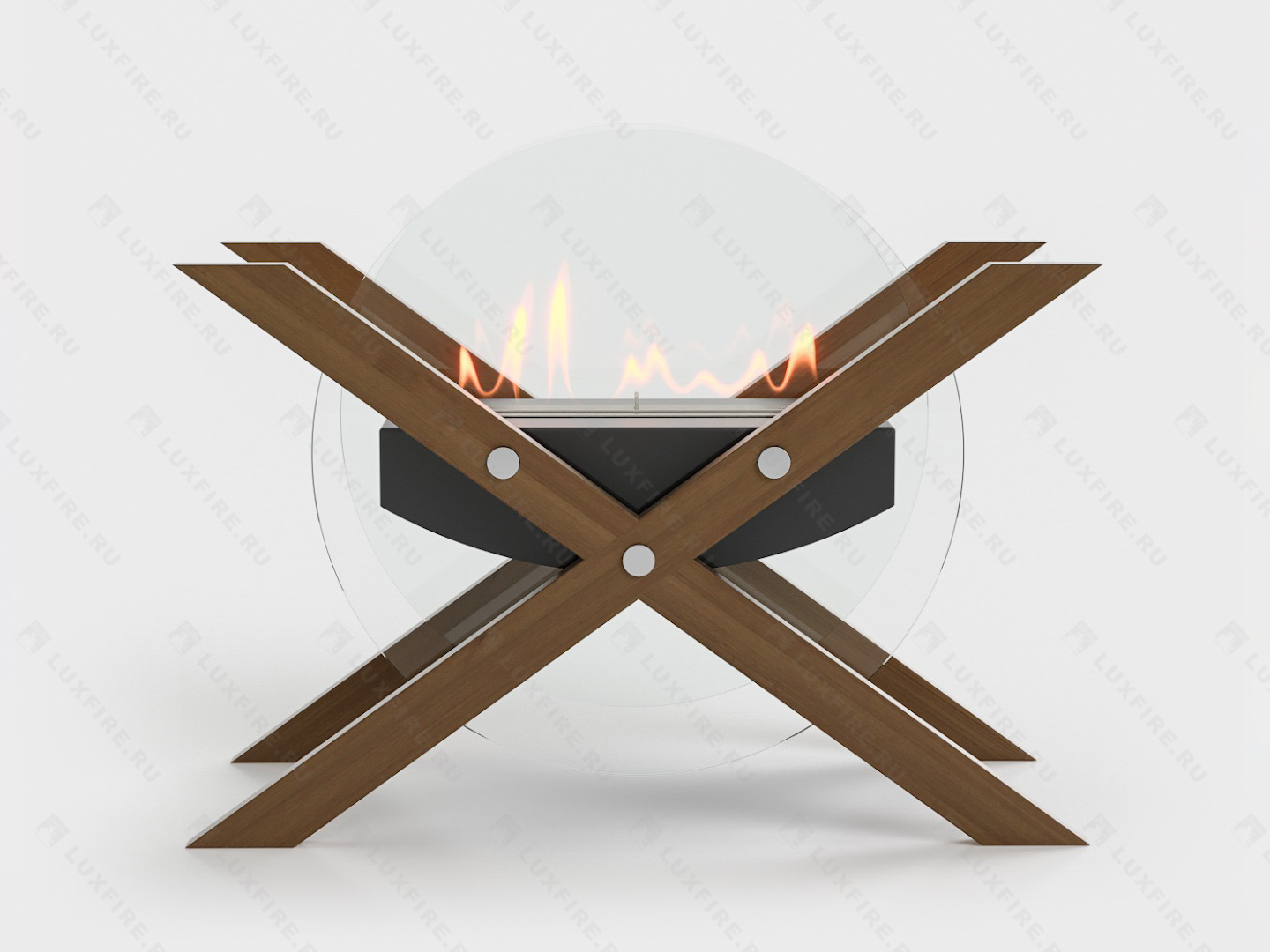 Напольный биокамин Lux Fire "Робинзон"