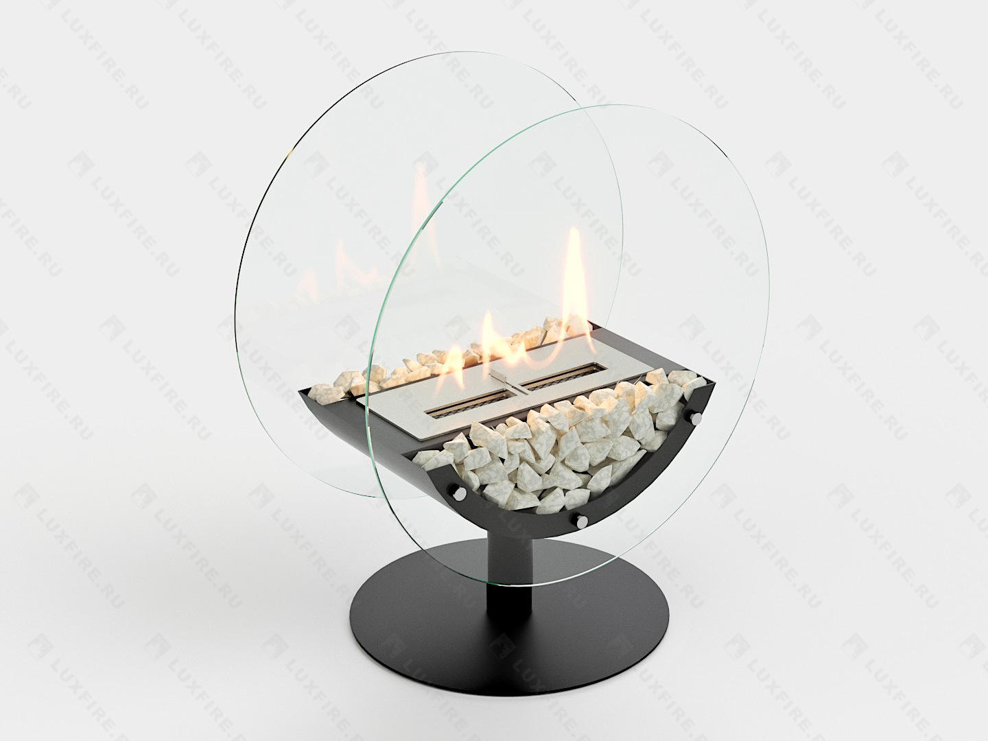 Напольный биокамин Lux Fire "Коллина"