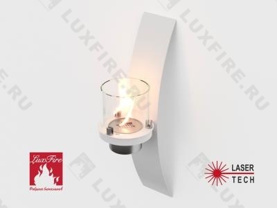 Настенный биокамин Lux Fire "Олимпус D" (белый)
