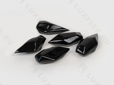 Набор керамических изделий "Кристалл S" (черный)