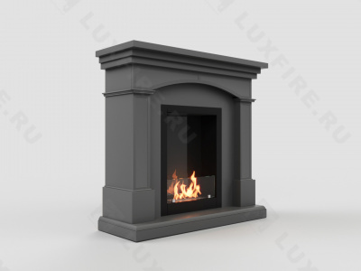 Биокамин Lux Fire с порталом Орел 24, графит