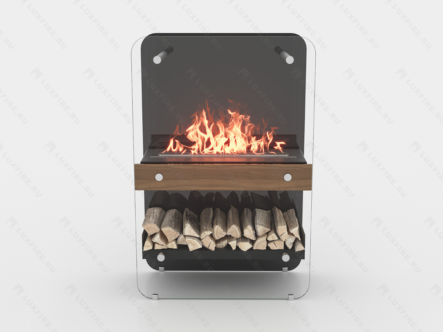 Напольный биокамин Lux Fire "Пятница W"