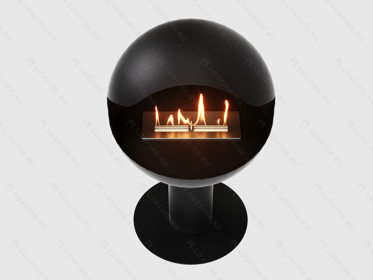 Напольный биокамин Lux Fire "Джон Сильвер"