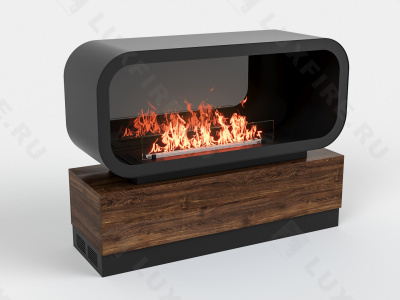 Тумба глухая Империал-1400 с автоматическим биокамином Lux Fire Genius-I 1000 Тумба глухая Империал-1400 с автоматическим биокамином Lux Fire Genius-I 1000